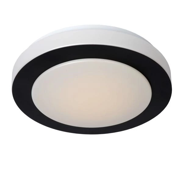 Lucide DIMY - Flush ceiling light Bathroom - Ø 28,6 cm- LED 3 StepDim - 1x12W 3000K - IP21 - Black - detail 2